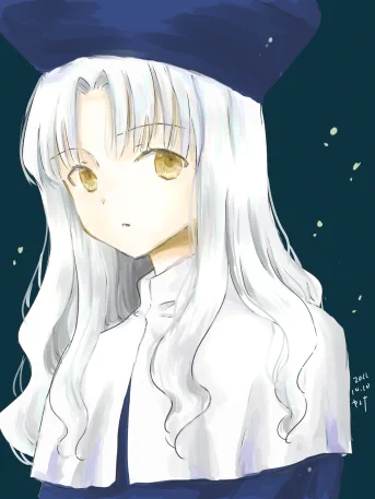 #100日チャレンジ 9日目。「Fate/ Hollow atraxia」よりカレン・オルテンシア。 