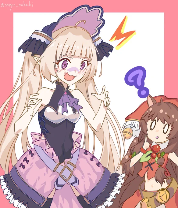 ユキ誕リンユキ入れ替わりシチュ#プリコネR #ユキ誕生日 