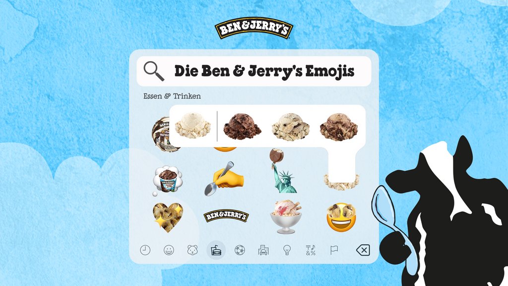 Wenn du deine Eisstimmung heute beschreiben solltest, dich bei den süßen Ben &amp; Jerry's Emojis aber gar nicht entscheiden könntest: Welchen würdest du einfach für alles benutzen? 💭
#benandjerrys #eisemojis #eigeneemojis #emojis