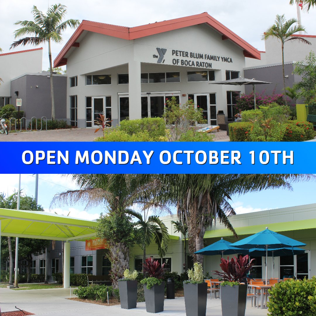 YMCAofSPBC's tweet photo. We are open normal hours today - Monday, 10/10/22 Columbus Day!
#columbusday #ymcaspbc #BocaY #BoyntonY #businesshours https://t.co/ECg3K8enVV