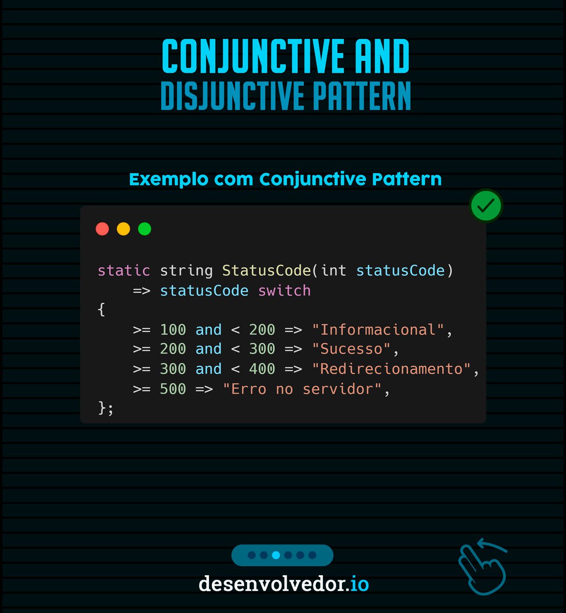 desenvolvedorio's tweet photo. Ei, se liga na nossa dica de hoje! π¦Ύπ
#desenvolvedorio #dicadodev #csharp #dotnet #software #programadores https://t.co/Dp8NZh9dEC