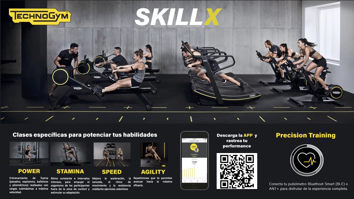 CDJavierImbroda's tweet photo. 🔥🔥🔥SkillX de @Technogym es una de las grandes novedades que te traemos en #TheContainer. Trabaja y potencia como nunca antes tu fuerza, resistencia, velocidad y agilidad 💪
📲Descarga aquí la app: 
Android https://t.co/t7mUqZXlpr
iOS: https://t.co/RXWeDgh9tD https://t.co/XaYrevQ2JN