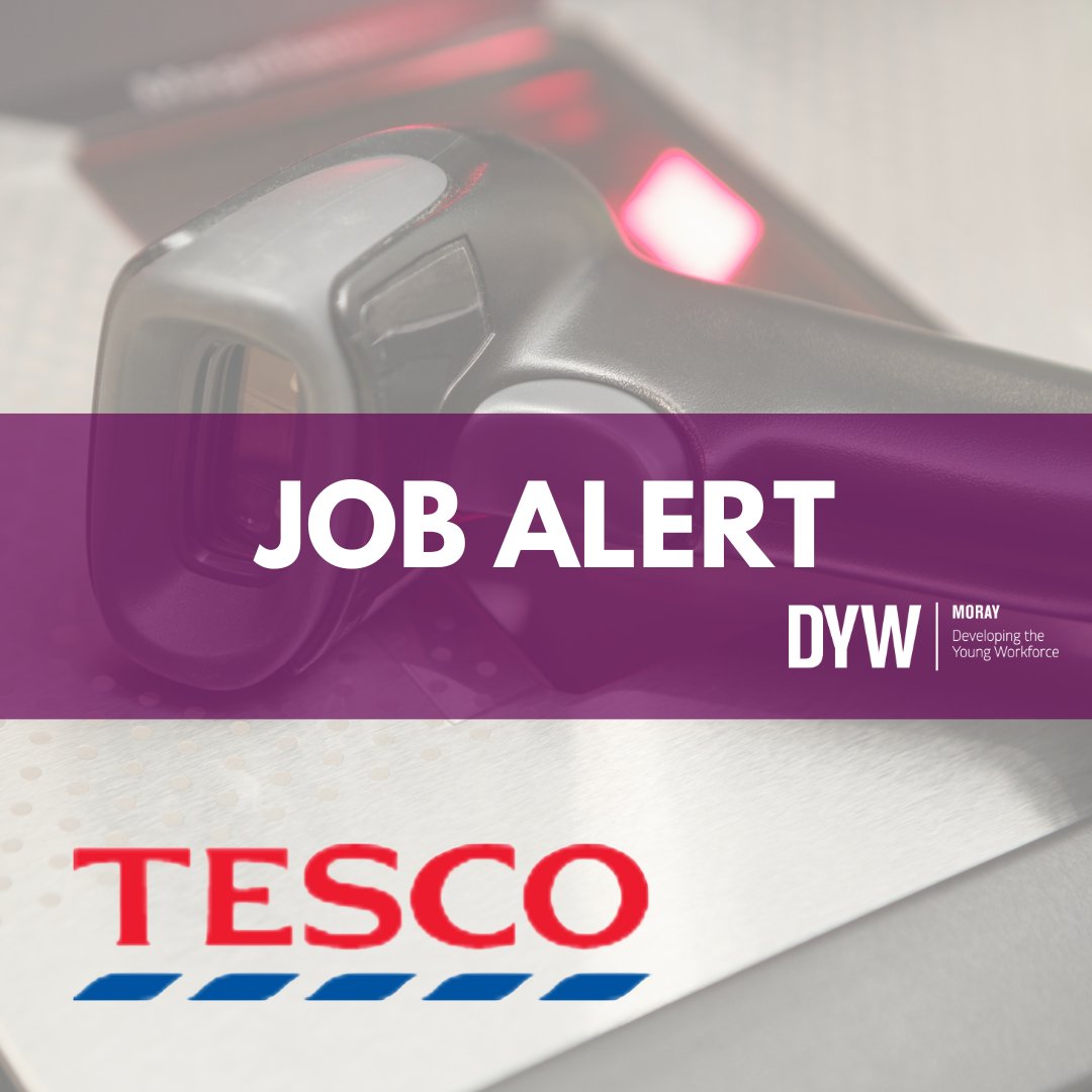 🛍️ JOB OPPORTUNITY 🛍️ @Tesco is looking to recruit a Self-Scan Customer Assistant to join the team in Elgin! See our website for more details!👇 dywmoray.co.uk/jobs @Moraypathways @JCPinNorthScot