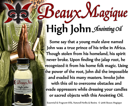 BeauxMagique's tweet photo. High John Anointing Oil -Some say that John, a young male slave, was a true prince of his African tribe. Using the power of the jalep root John did the impossible &amp; evaded his masters. Invoke John with this anointing oil to overcome obstacles https://t.co/zxjJyzvKHi #beauxmagique https://t.co/XWRtlBg5M6