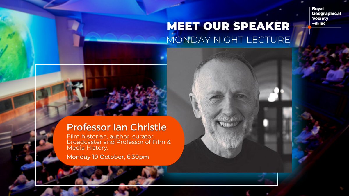 Tonight, Professor Ian Christie is taking us back in time to the golden age of expeditionary films which saw filmmaker-explorers bringing polar exploration, mountaineering and ethnography to the masses 📽️

Starts 6.30pm. Stream online or attend in person: orlo.uk/UvAAg