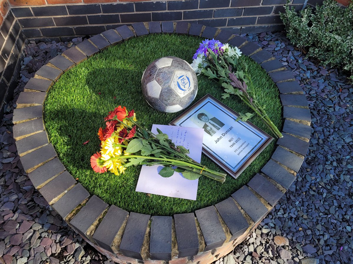 Chesterfield FC FPA (@cfcfpa) on Twitter photo John Duncan M21 remembered in the <a href="/ChesterfieldFC/">Chesterfield FC</a> Memorial Garden. He will be permanently commemorated there later. John Duncan M21 remembered in the <a href="/ChesterfieldFC/">Chesterfield FC</a> Memorial Garden. He will be permanently commemorated there later.