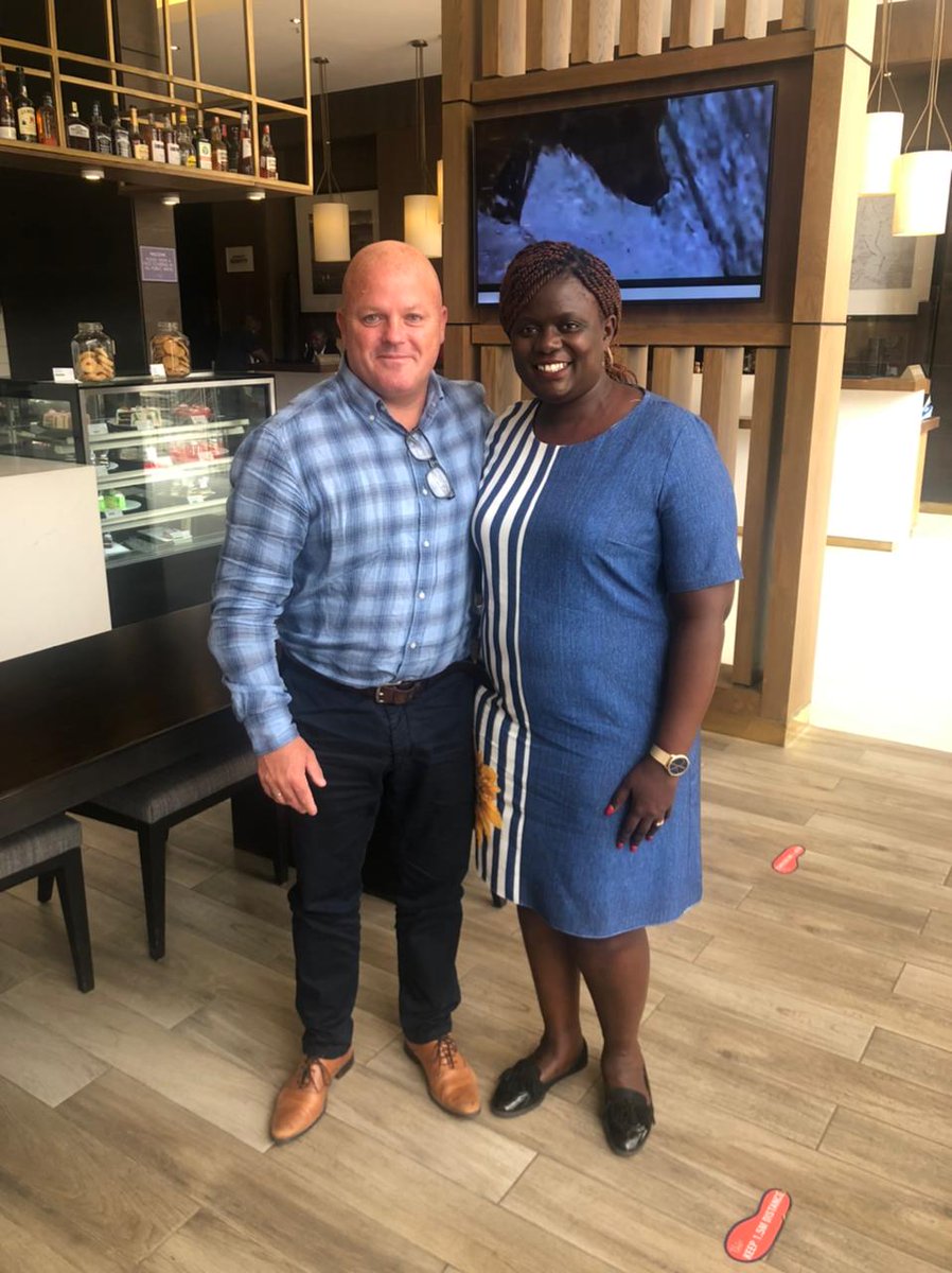 WorldCEAlliance's tweet photo. Craig meeting with Nelly Munyasia, Executive Director of the Kenya Reproductive Health Network. They have explored areas of collaboration and how @WorldCEAlliance can help @rhnkorg build capacity around #training their #HCPs. 
#cpdtraining #wceaapp #wceateam https://t.co/AlR5XdsTN8