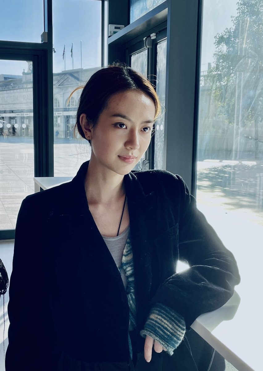 This is @KkMiss7, she comes from China and both of us are majoring in international journalism broadcast pathway at Cardiff university. She likes seafood🦞and steak🥩very much!!!