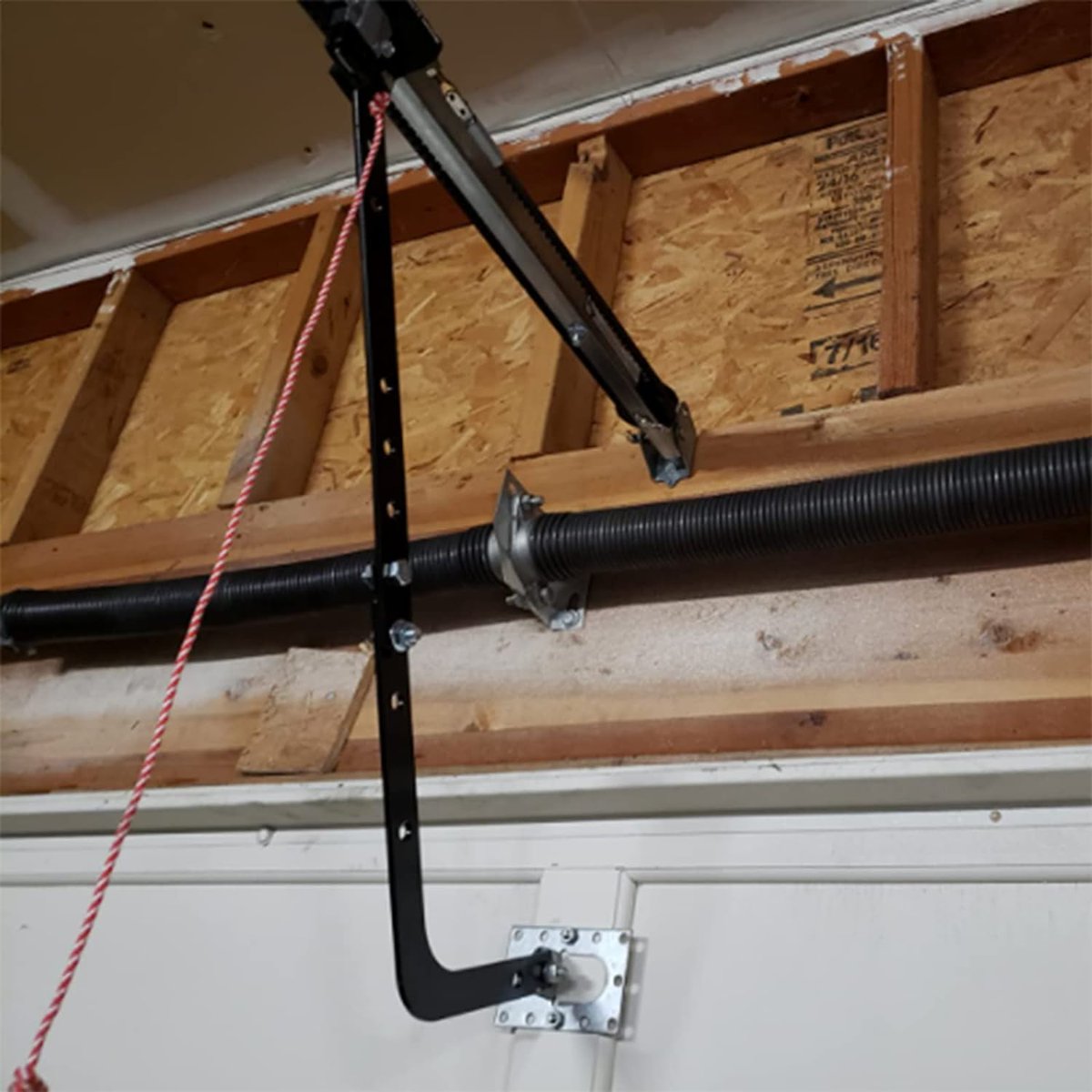 Buss4y's tweet image. Release Tension on Garage Door Spring | ZhenT Garage Door Torsion Springs 2'' (Pair) with Non-Slip Winding Bars, Coated Torsion Springs with a Minimum of 10,000 Cycles - Buy now amzn.to/3ekHySQ #tensionFree #garage #doorspring