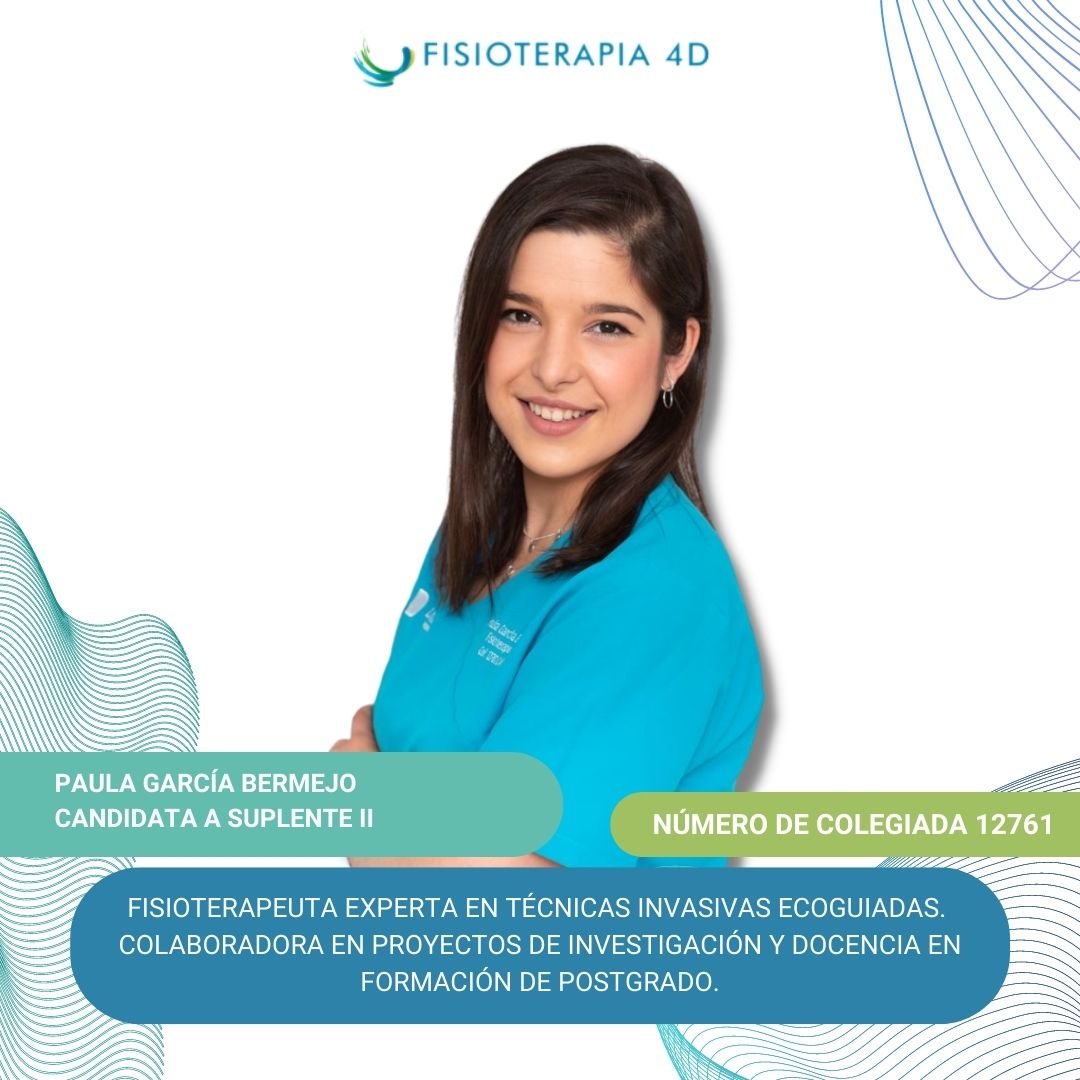 Fisioterapia4D's tweet photo. Paula García Bermejo.
Hola, mi nombre es Paula, andaluza por los cuatro "costaos", me trasladé a Madrid por amor a mi profesión, buscando evolucionar y mejorar mis conocimientos para ofrecer siempre lo mejor a mis pacientes. 
(Hilo1) https://t.co/s3tGtcoVfz