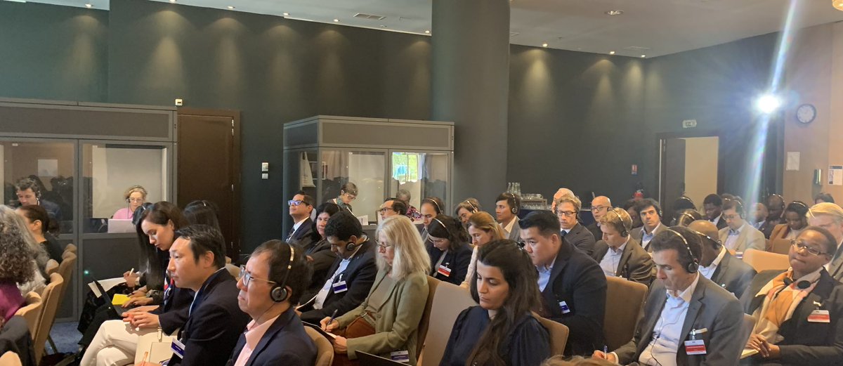 AusWTO's tweet photo. The @WTO membership is taking time out today to discuss how to complete the next wave of the #fishsubsidies negotiations.
Crucial for our #Pacific region, which depends on this key resource.
Let’s finish the job for #OurOcean. https://t.co/ZkYDyEKLcm