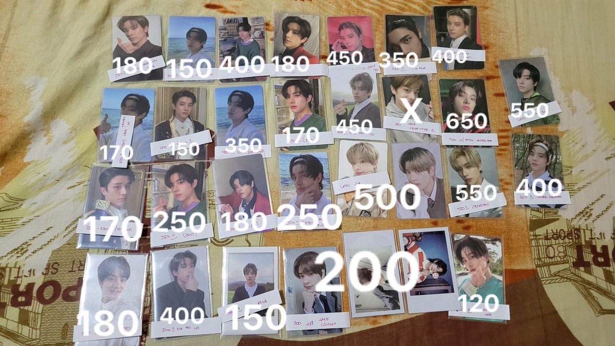 sunsellk_art's tweet photo. wts lfb ‼️SALE ‼️
Enhypen Jake photocards 
-all mint condi
-can give lp for bundle miners
rfs: badly need funds po🥹 and quitting sale narin😭 https://t.co/W6UC0e2WmO
