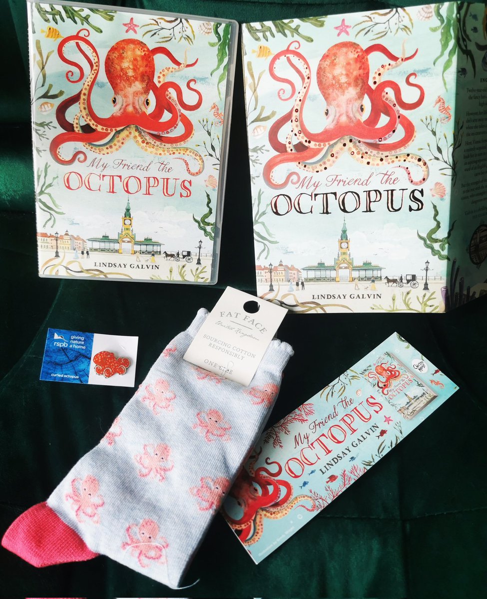 Lindsay Galvin THE GREAT PHOENIX OF LONDON🐦🔥 (@lindsaygalvin) on Twitter photo 🐙GIVEAWAY🐙
To (belatedly) celebrate #WorldOctopusDay
Follow, RT and tag a friend for a chance of winning OCTOTASTIC bundle:
🐙My Friend the Octopus book
🐙My Friend the Octopus audiobook
🐙Octopus socks
🐙Octopus badge
🐙Bookmark
UK only closes Friday 14th
<a href="/chickenhsebooks/">Chicken House</a> 🐙GIVEAWAY🐙
To (belatedly) celebrate #WorldOctopusDay
Follow, RT and tag a friend for a chance of winning OCTOTASTIC bundle:
🐙My Friend the Octopus book
🐙My Friend the Octopus audiobook
🐙Octopus socks
🐙Octopus badge
🐙Bookmark
UK only closes Friday 14th
<a href="/chickenhsebooks/">Chicken House</a>
