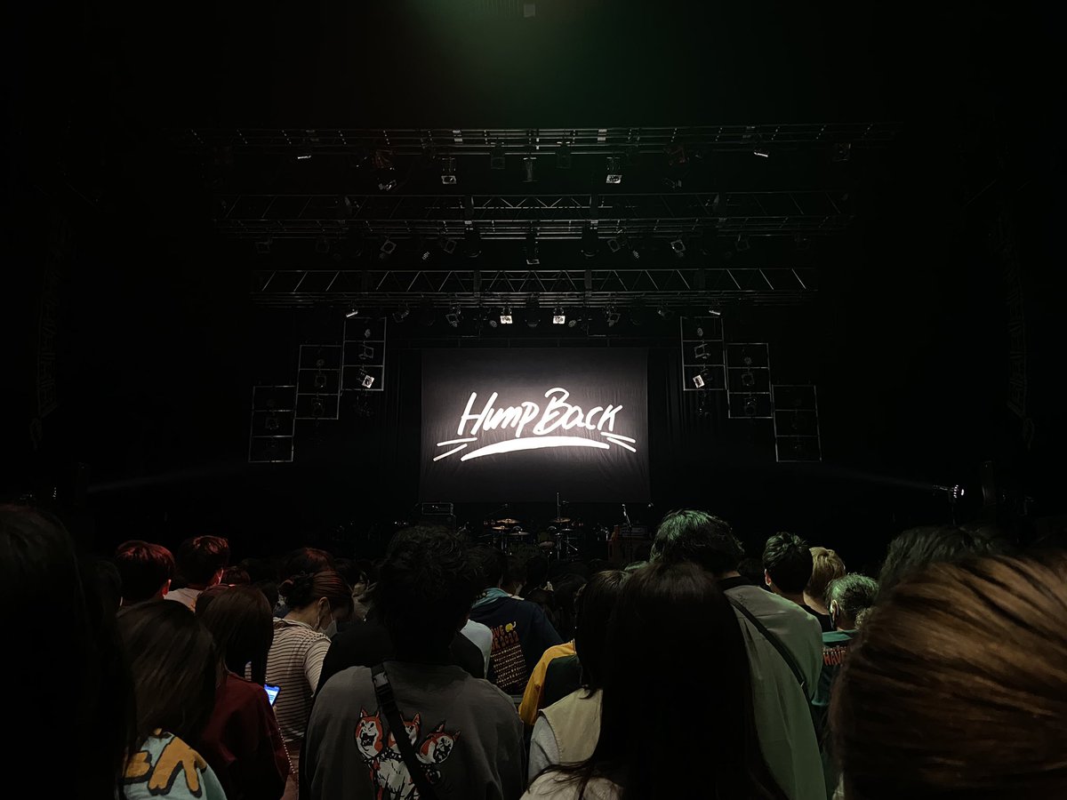 0818haruko's tweet photo. 一年振りのhump back最高だった！！！

札幌きて〜っていっぱい言ってたけど、札幌行くよ〜！チケット取ってるよ〜！佐賀から行くよ〜！って言いたかった🥰
@mmkHB @107pikachu @_humpback_ https://t.co/7s47tkI5tu