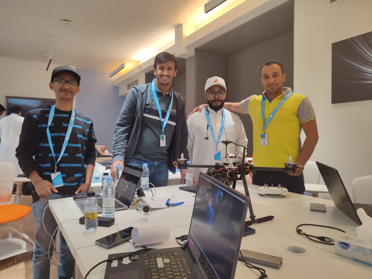 SamaTwaiq's tweet photo. Our Team in Riyadh at the #tuwaiqdroneschallenges
A lot more is to come! Stay tuned.
#samatwaiq #drones #uav #saudiarabia
@safcsp
#تحدي_طويق_للدرونز https://t.co/W3APjXNf4Z