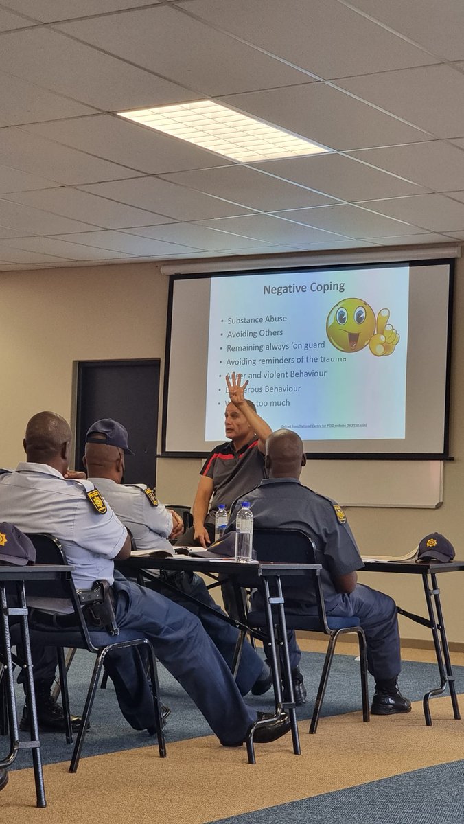 MatlaABana1's tweet photo. SAPS PILOT PROJECT - MAKING HISTORY!
Matla A Bana - today is the first day of our first pilot project in training SAPS Client Service Centre Staff. 
We  welcomed a group of 33 SAPS client service and management members. 
#matlaabana #no2childrape #policetraining #victimsupport https://t.co/f8cmNl7NVW