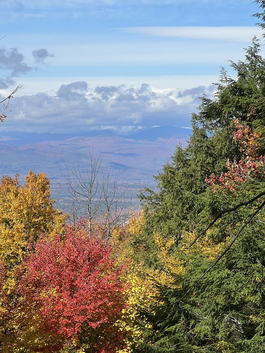 Fire Warden Trail in Denmark Maine. Beautiful time of the year