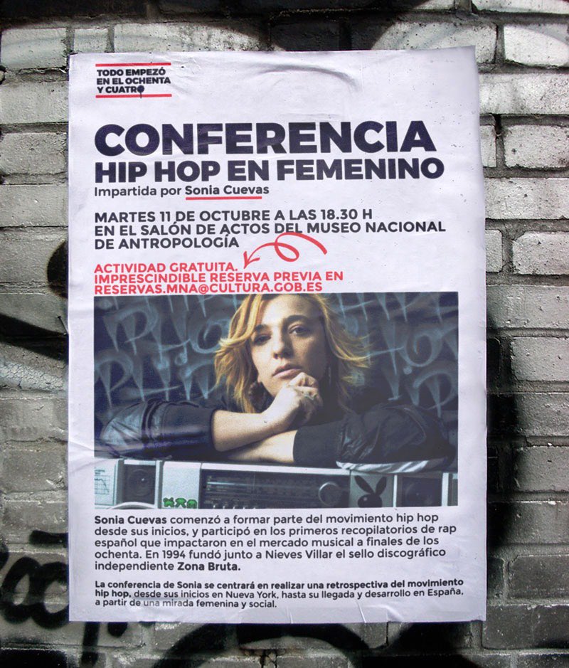 Actividad molona mañana en el Museo Nacional de Antropología. ¡Corre! Las plazas vuelaaan. <a href="/SoniaCuevas/">Sonia Cuevas - Zona Bruta</a> <a href="/RitmoUrbanoTVE/">Ritmo Urbano</a> <a href="/todoempezo1984/">todoempezoen1984</a> <a href="/MNdAntropologia/">Museo Nacional de Antropología</a>