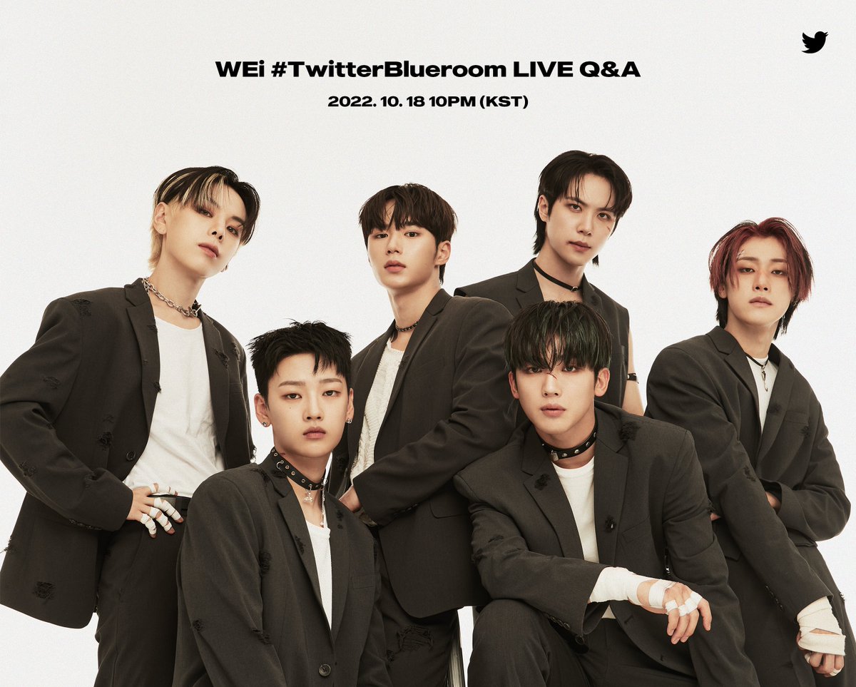 위아이(WEi) #TwitterBlueroom LIVE Q&A 💞

❣ [Love Pt.2 : Passion] 앨범에 대해 궁금한 점
❣ 위아이 멤버에게 궁금한 점이나 소원

위 2가지를 #Ask_WEi 해시태그와 함께 트윗해주세요💙

2022.10.18 10PM (KST) 

#위아이 #WEi
#WEi_Passion #Passion #Spray