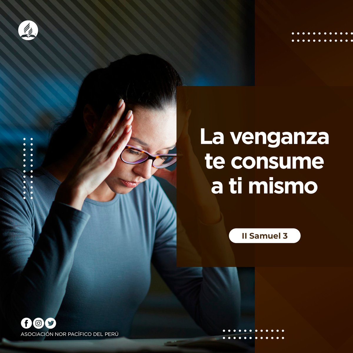 RadioNTiempoNP's tweet image. #2Sam3
"David lo supo y dijo: Ante el Señor, yo y mi reino somos inocentes del asesinato de Abner.
Joab y Abisai mataron a Abner porque habia matado a su hermano en la batalla de Gabaón."

La venganza siempre trae consecuencias nefastas. Busquemos el perdón de Dios siempre.
#rpsp