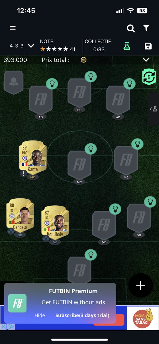 1conitto's tweet photo. les joueurs fifa svp aidez moi jdois faire une équipe j’ai 450k crédit et jpeux faire des sbc mon club est rempli https://t.co/cQXAQLxn6p