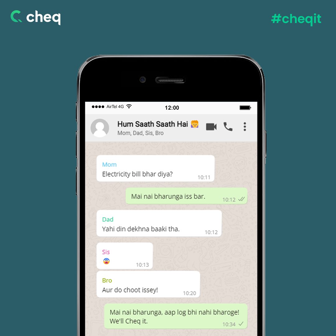 cheqit_'s tweet photo. Pay your #BESCOM bills β‘οΈ via @cheqit_ and we will make your next bill free! Only 5 Lucky Winners! Hurry up! πΈ
Download @cheqit_ here β
https://t.co/BXOEleoYGd
#bill_payments #CheqIt #CheqingAccount https://t.co/vJOg1C3luU