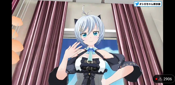 お疲れ様でした!新衣装めちゃめちゃ可愛かったです…ありがとうございます春夏冬やハロウィンはあったけど、明確な秋衣装は初めてかな?黒猫さんみたいでとってもかわいいです!ゲストで来てくれた3人の企画も楽しかったです!ありがとうございました#シロちゃん新衣装 