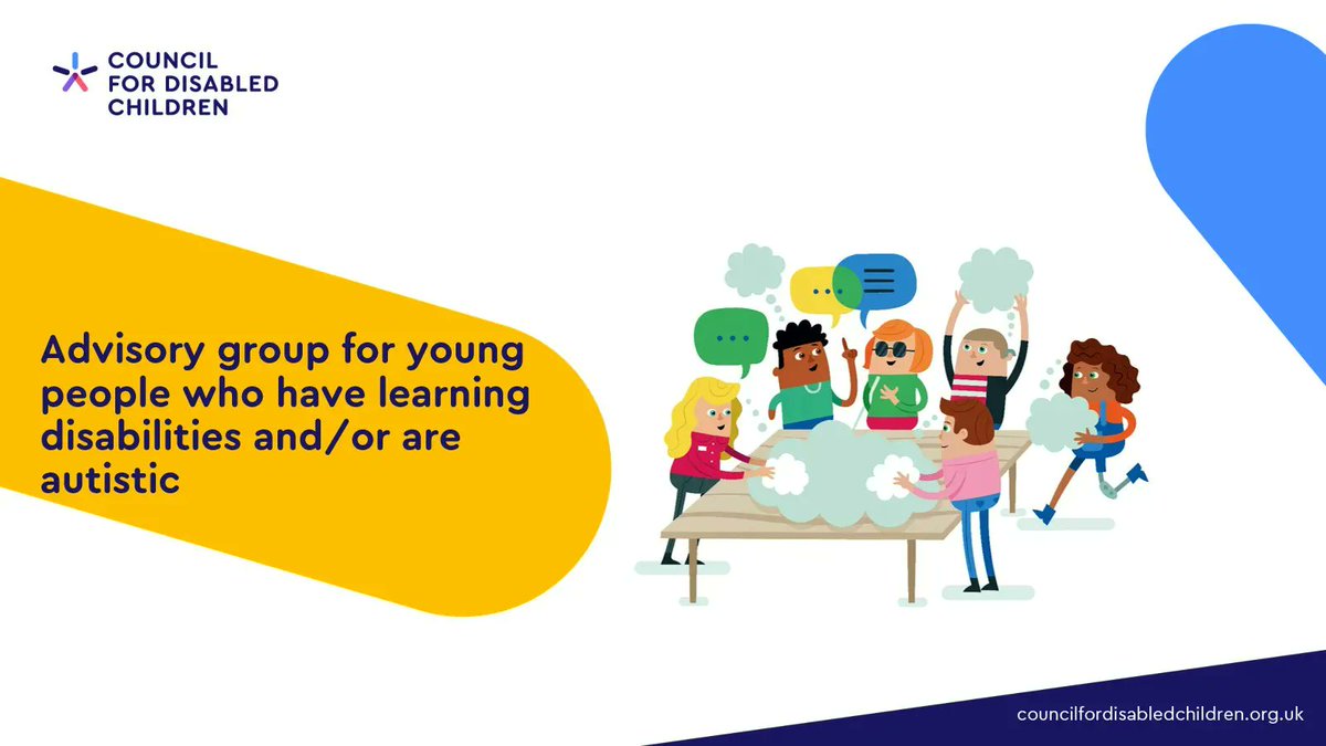 CDC_tweets's tweet photo. It's your last chance to apply to our new important Young Advisory Group for our NHS England #keyworking project. Are you 14-20 years old and have a learning disability and/or are autistic? Find out more and apply here: https://t.co/fbVinB4d7w 

#ukdisability #youthvoice https://t.co/Hk1n4ungb6