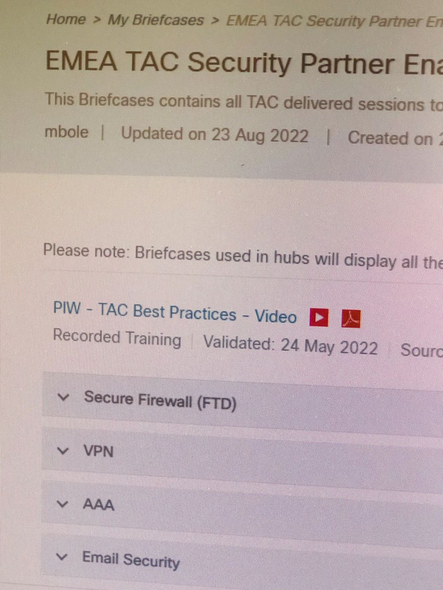 Kutala_Nota's tweet photo. I highly recommend security engineers to register and attend these sessions, quiet useful. We did FTD today and it’s VPN tomorrow, ISE and Email Sec…. #salesconnect #cisco #ciscotraining #troubleshooting https://t.co/9YtUvh0qGF
