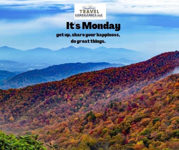 SmikleSPinky's tweet photo. Have a Great Monday. Reach out if you have questions about your 2023 vacation planning needs! Let's talk about it. Unlimited Travel with Sherrita
#travelagent #travelblogger #fyp #Travel #Happiness https://t.co/JgISKVAuFt