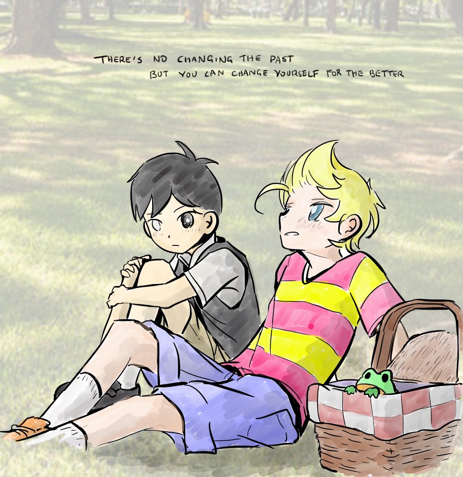 eh_polar_bear's tweet photo. They'd be good friends, I think
#MOTHER3 #OMORIfanart https://t.co/F6yH1Lfu0Z