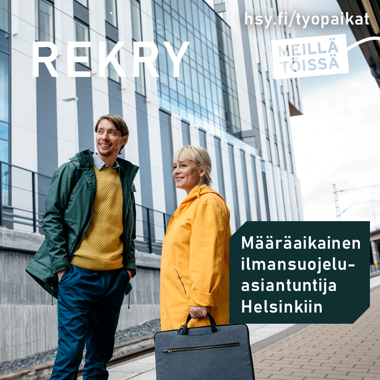 hsy_fi's tweet photo. Haemme ilmansuojeluasiantuntijaa Helsinkiin määräaikaiseen tehtävään ajalle 21.11.2022 –31.10.2023.

Tutustu tehtävään tarkemmin ja hae meille viimeistään 23.10.2022 osoitteessa https://t.co/yMiimSNErn

#rekry #rekrytointi #ilmansuojelu #ilmanlaatu https://t.co/Uc5ZsnDQKw