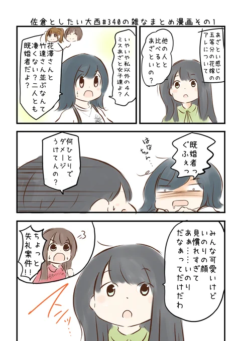 佐倉としたい大西 第340回の雑なまとめ漫画「セブンネットショッピングプレゼンツ ババァじゃなーい!!の巻」 

#音泉 #agqr #toshitai 