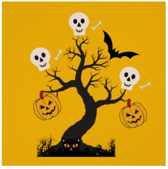 #Halloween Skull Tree Poster
#halloweenposter  #halloweendecor #halloweendecoration #halloweenart #halloweenprint #halloweenwallart  #halloweenprintables #happyhalloween #october #partyideas #boo #posterart #greetingcards #invitations #sign #partysigns 
@ bit.ly/3Mm0cq5