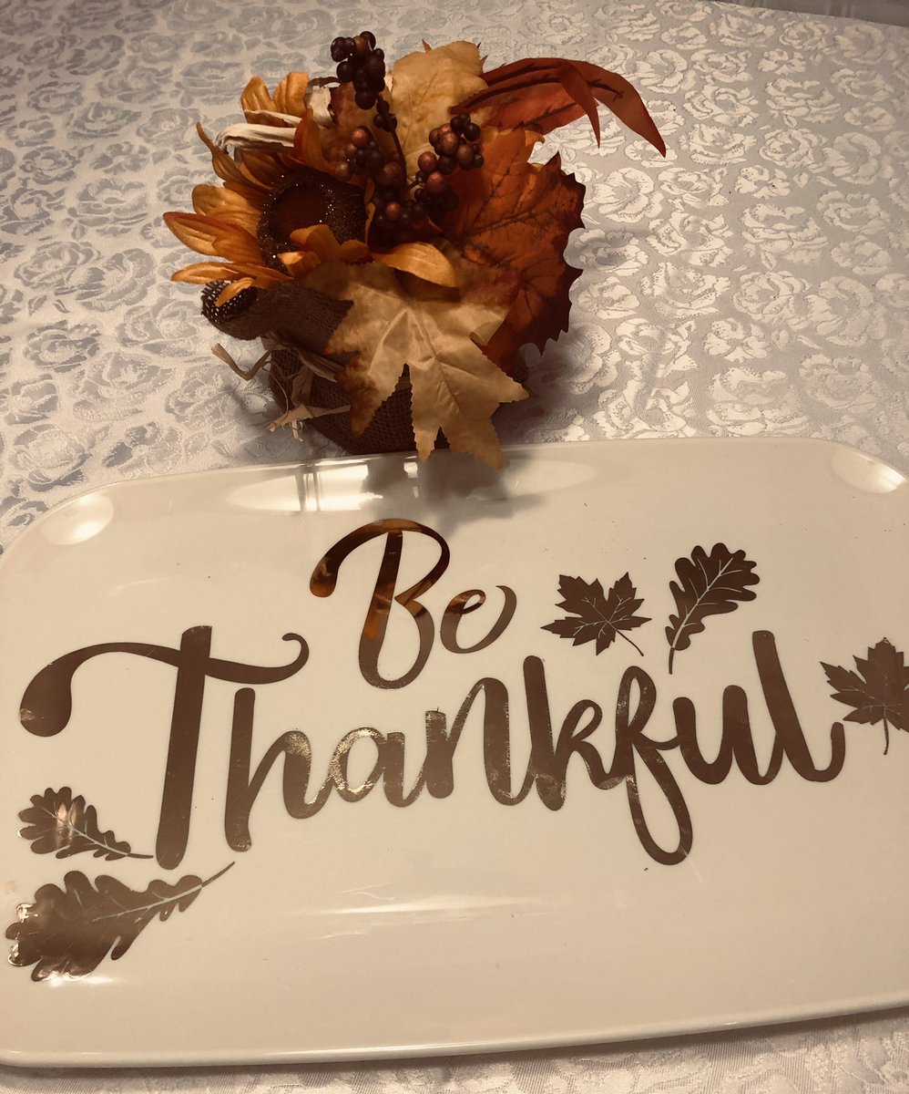 Happy Thanksgiving to all celebrating today.