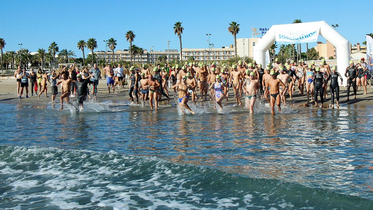 Sosciathlon's tweet photo. 🙋 Tornem per aquí amb un altre rodet de #fotos!📸

🏊 I avui seguim amb l'activitat #Nedar.

🙌 Finalment se'n van recórrer 2,5 kilòmetres!💪😮😲

🥇 Sou tots uns #guanyadors!🥇

🙏 Esperem que ho hagueu gaudit tant com nosaltres veient com batieu #rècord!👏💙

#sosciathlon2022 https://t.co/Gvq8E0T36p