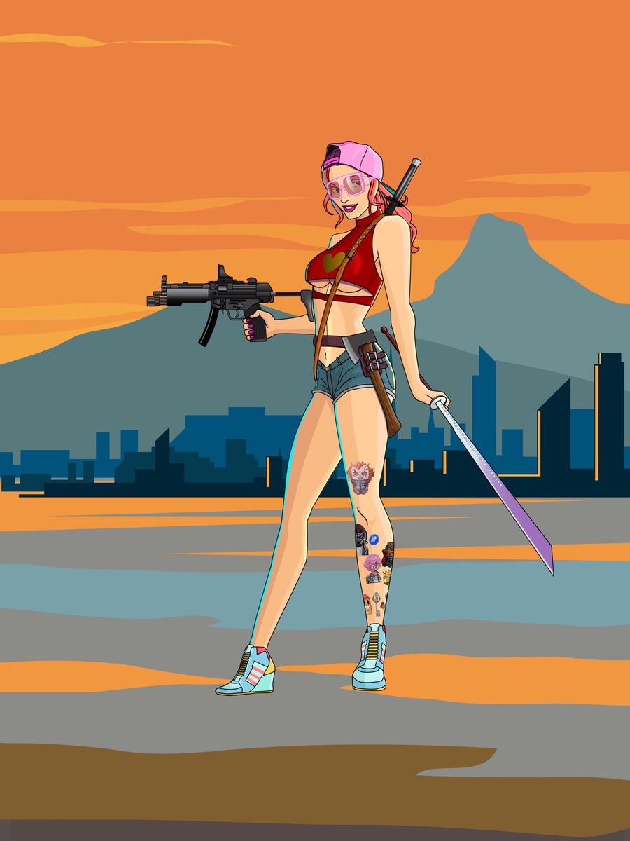 These chicks look like they belong in #GTA6 #thepaperchasers #chaserwars #Web3