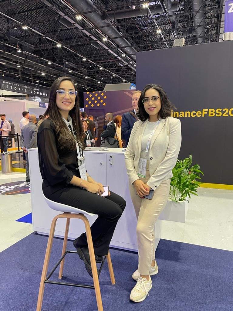 On stage in Future Blockchain Summit sharing our  Blockchain journey along with Nouha Chbak &amp; Vasilisa Marinchuk 

So happy to share the stage for the first time with my sister.
Thank you <a href="/TheFeelogical/">Muhammad Salman Anjum</a> for moderating this session.