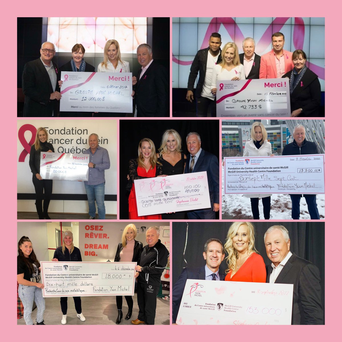 💫💖💫422 833$💫💖💫

On continue le combat!!! Gardez espoir, nous allons réussir à trouver, nos chercheurs vont réussir à trouver comment mettre KO cet adversaire.

Nous ne vous lâcherons pas.
<a href="/Stephboxe/">Stéphanie Drolet</a> <a href="/yvonmichelGYM/">Yvon Michel</a> 
#Osezrever 
#Recherche
#cancerduseinmetastatique