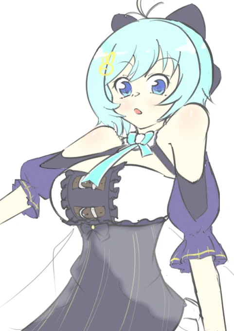 かわいい#SiroArt#シロちゃん新衣装 