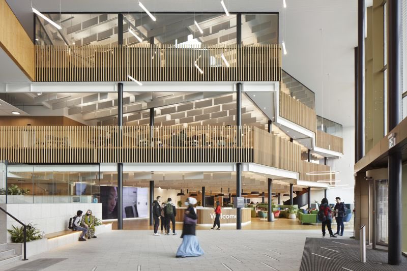 CTAwards's tweet photo. @CTAwards Assessors have visited UCLan Student Centre and University Squares, Preston Good luck @Hawkins_Brown @bdp_com @engenuiti @bandkbuild @AECOM @plincketweet @tenosfire @turnertownsend @AtollUK #architecture #Sustainability #accessibility #community 
Photos #Jack Hobhouse https://t.co/OxgGSmYgQX