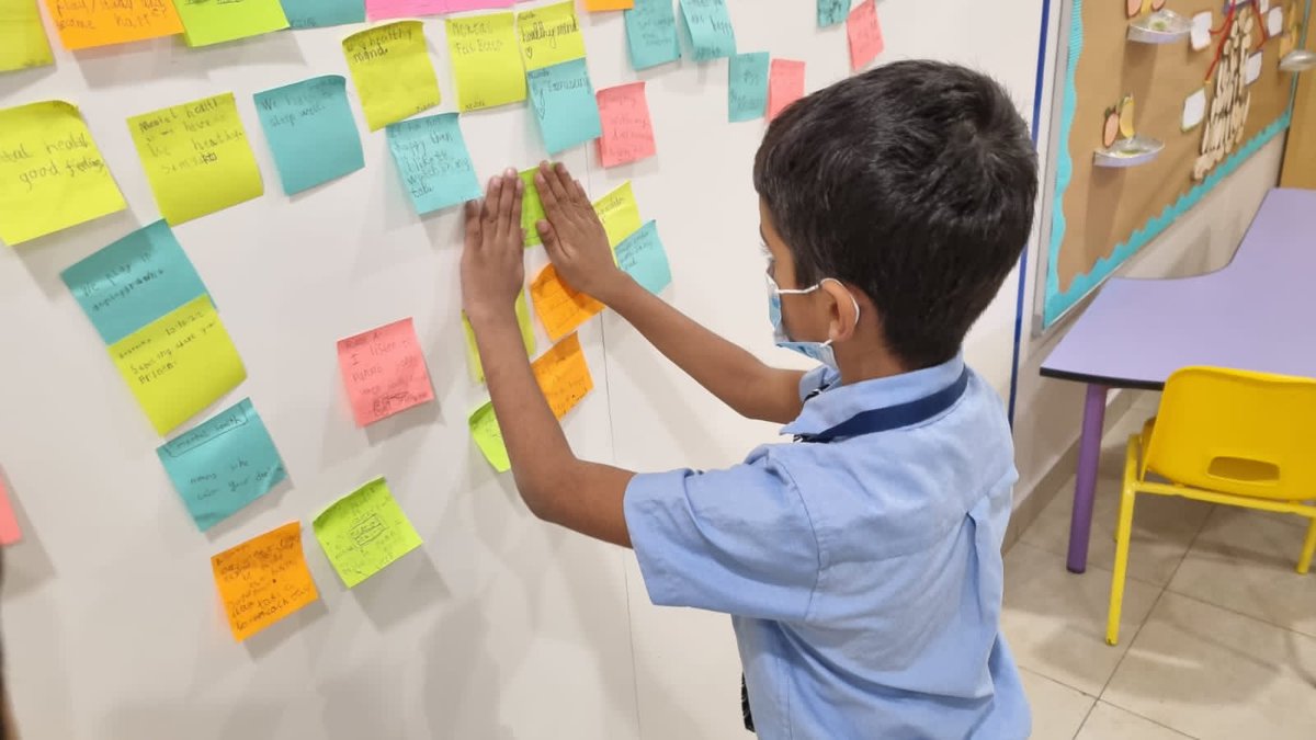 GEMS Modern Academy (@dxbmodern) on Twitter photo Mental Health Awareness Week
"Mental health…is not a destination, but a process. It’s about how you drive, not where you’re going." — Noam Shpancer. #grade1 #mentalhealthawareness
<a href="/KNargish/">Nargish Khambatta</a> <a href="/DavidMonisha/">Monisha David</a> <a href="/GEMS_ME/">GEMS Education</a> <a href="/KHDA/">KHDA | هيئة المعرفة والتنمية البشرية بدبي</a> Mental Health Awareness Week
"Mental health…is not a destination, but a process. It’s about how you drive, not where you’re going." — Noam Shpancer. #grade1 #mentalhealthawareness
<a href="/KNargish/">Nargish Khambatta</a> <a href="/DavidMonisha/">Monisha David</a> <a href="/GEMS_ME/">GEMS Education</a> <a href="/KHDA/">KHDA | هيئة المعرفة والتنمية البشرية بدبي</a>