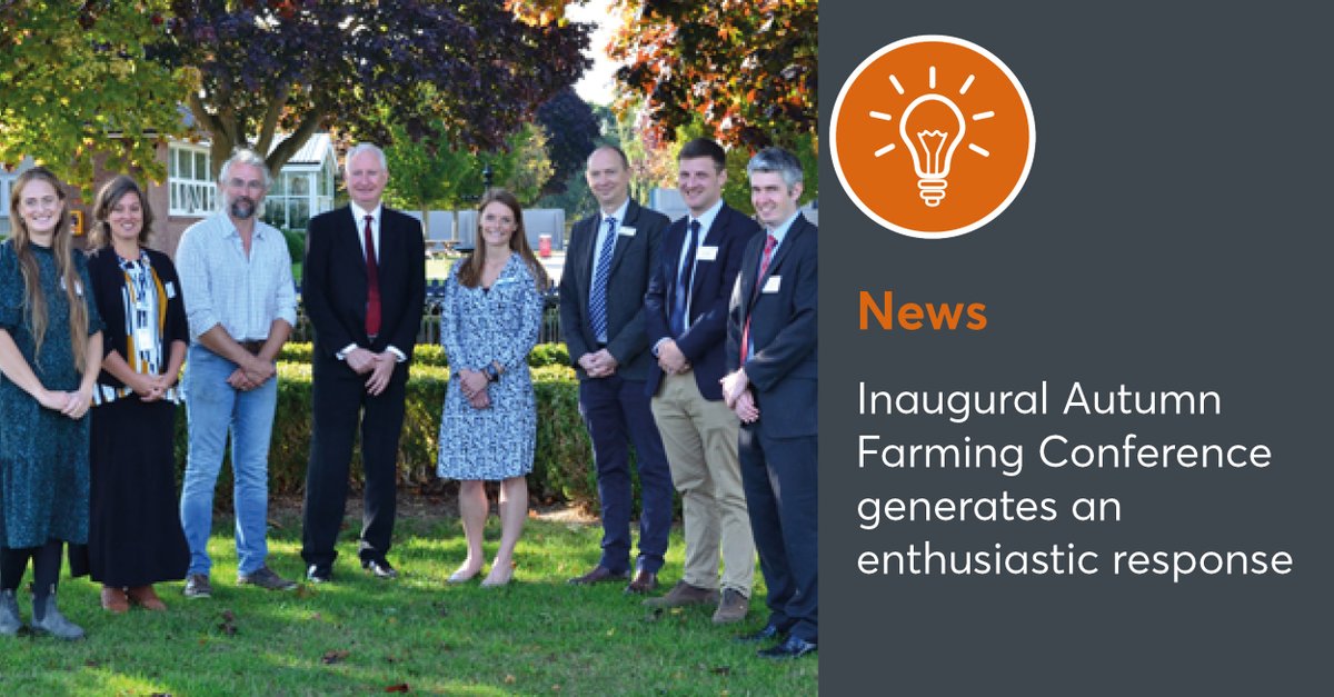 The Larking Gowen Autumn Farming Conference generated a positive response from the delegates at Trinity Park #Ipswich last week. Read more here bit.ly/3VfukYk #AFC22 ⁦<a href="/CLAEast/">CLA East</a>⁩ #CLAInsurance <a href="/yanafarming/">YANA</a> <a href="/CathCrowtherCLA/">Cath Crowther</a> <a href="/SentryLtd/">Sentry</a> <a href="/OldHallFm/">Old Hall Farm</a> <a href="/ceresrural/">Ceres Rural</a> <a href="/IzziRainey/">IzziRainey</a>