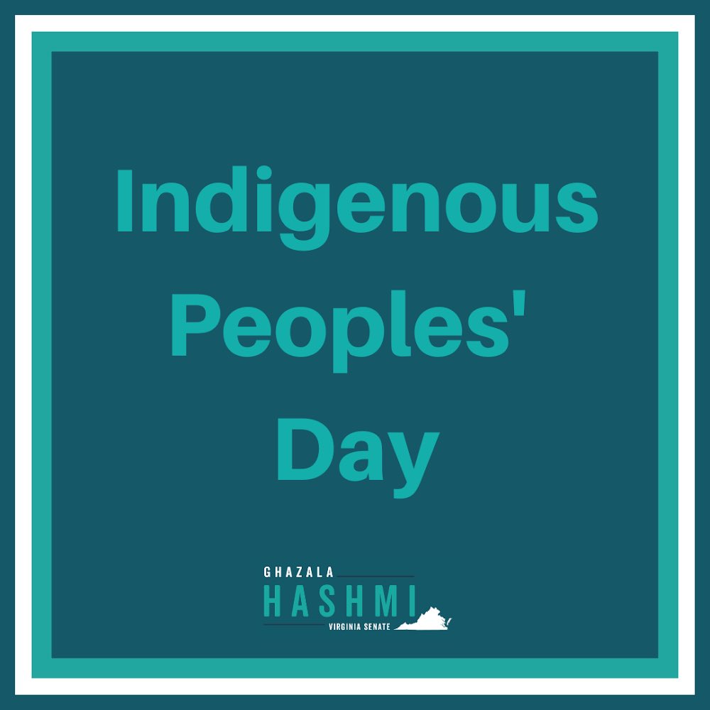 Today is Indigenous Peoples' Day, a time to celebrate & honor the Indigenous communities who have shaped our Commonwealth & our world, while recognizing the need for continued reconciliation, healing, & partnership. Learn about Indigenous tribes in VA: commonwealth.virginia.gov/virginia-india…