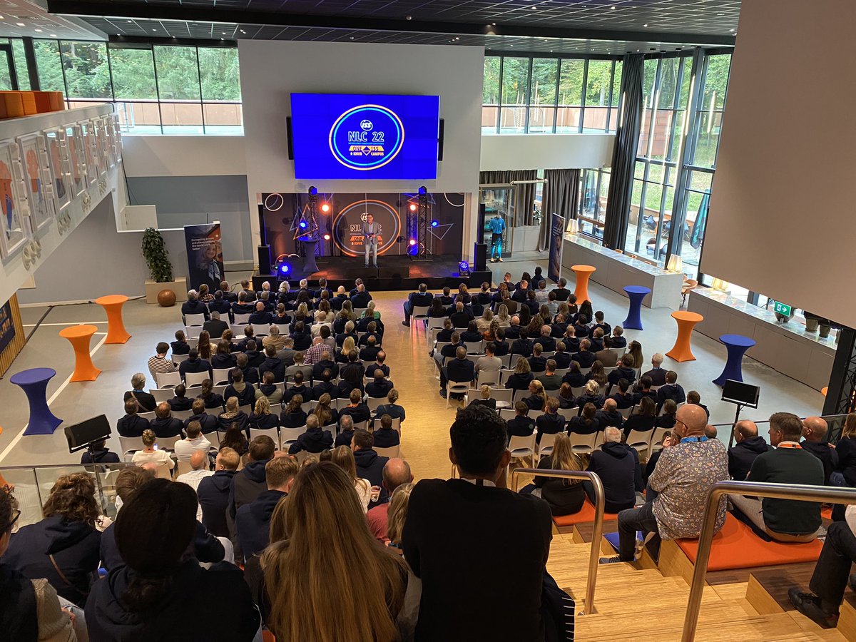ISS_Netherlands's tweet photo. Als #OneISS bijeen op de Netherlands Leadership Conference op het KNVB Sportcentrum in Zeist #Aplacetobeyou https://t.co/h0Gk9KusDe