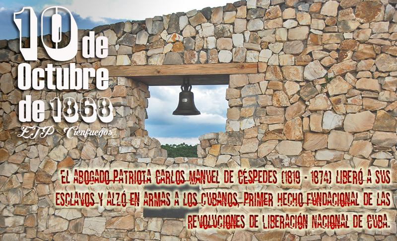 May30257244's tweet photo. #DPECienfuegos 10 de octubre de 1868 se inició la primera guerra por la independencia en Cuba. Cuánta gloria vivida. 
#CubaMined
#cubaVive
@elsa_ena @FernandezMaryde @CoronaAlexandre @EgeaLucrecia @CarranzaOdalis1 
@mansodiaz71 
@Eugeniocubano 
@meneses_lionel https://t.co/j0SwcaIbl8