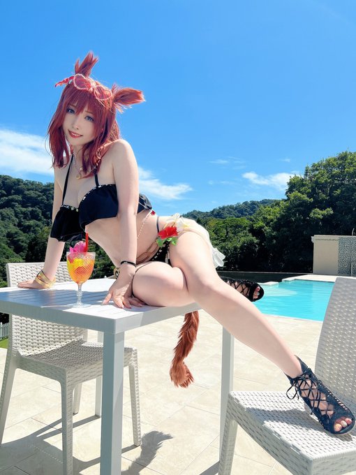 コスプレイヤー桃色れくのTwitter画像1