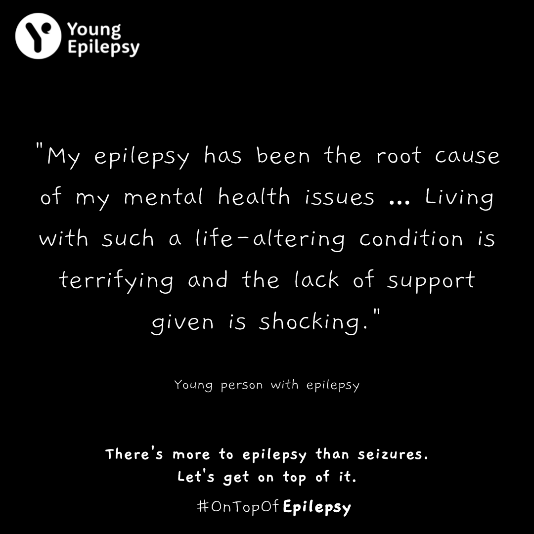 youngepilepsy's tweet photo. Young people with epilepsy have written to healthcare leaders across the UK to share our #OnTopOfEpilepsy petition for better mental health support in epilepsy care.

Find out more: https://t.co/QezaXm650F

#WorldMentalHealthDay https://t.co/2XZgzwLRJD