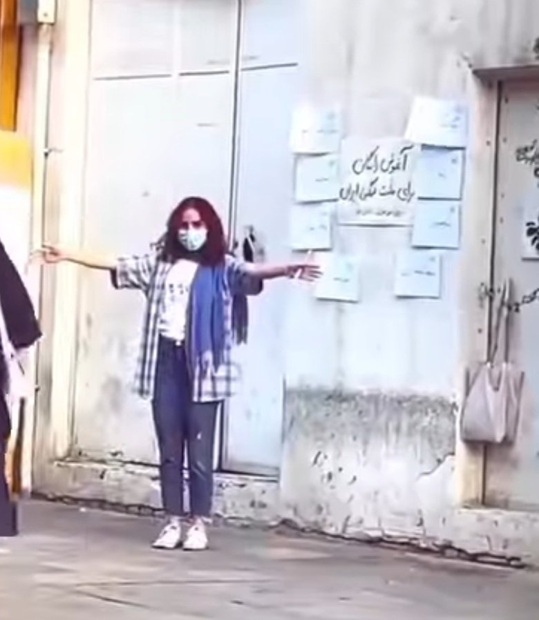 بنفشه ابراهیمی tweet media