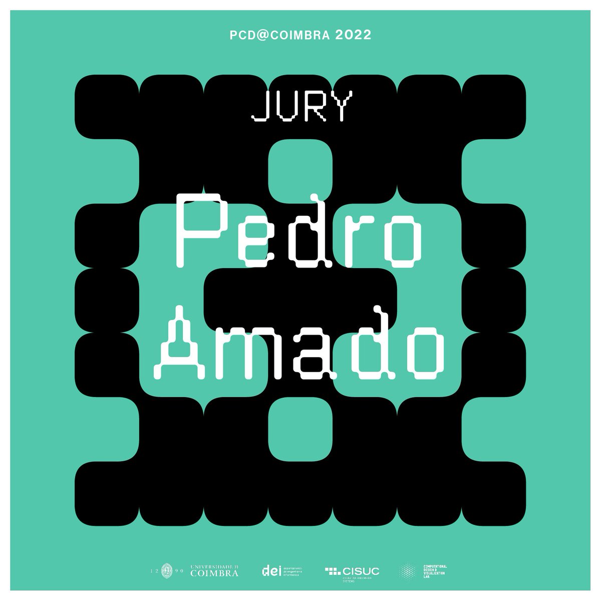 Our second selection jury is <a href="/pedamado/">Pedro Amado</a>. He holds a Ph.D. in Type Design in Digital Information and Communication Platforms from the University of Aveiro (2014). He is an Assistant Professor of Typography and Typeface Design, Web Design, and Creative Coding, at FBAUP.